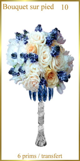 Column flowers  / bouquet-sur-pied10