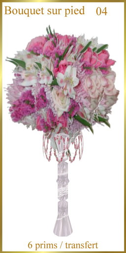 Column flowers  / bouquet-sur-pied04