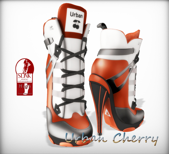 ***Urban Cherry*** Electra Heels DEMOS