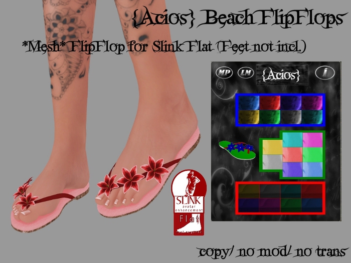 DISCOUNT {Acios} Beach FlipFlops