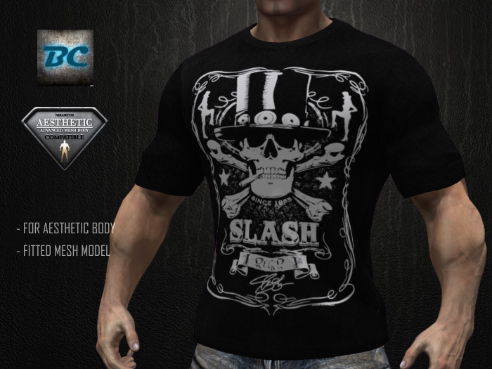 !!!Bathory AMB!!! T-Shirt for Niramyth AESTHETIC Advanced Mesh Body - Fitted Mesh - Slash