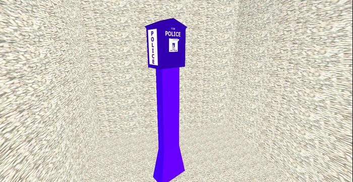Emergency call box (Police Version)