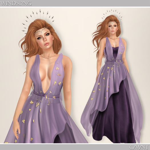 *EC* WindSong Gown - Violet