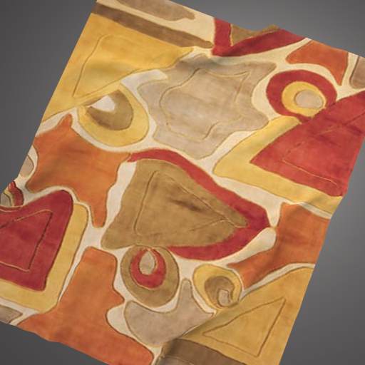 Orange Colors Rug By Palomma