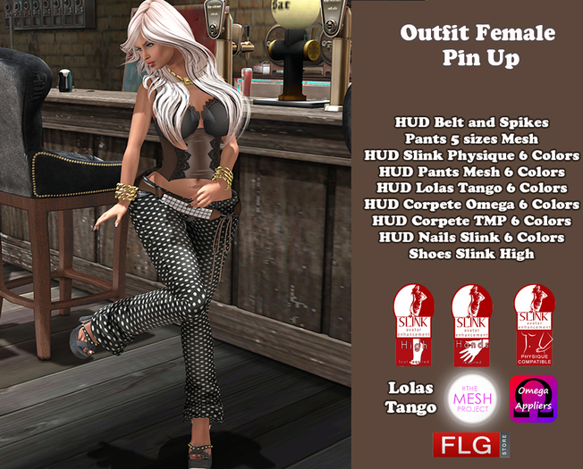 .: FLG Outfit Female Pin Up :.