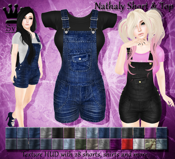 [Syn] Nathaly Short & Top (Texture HUD)