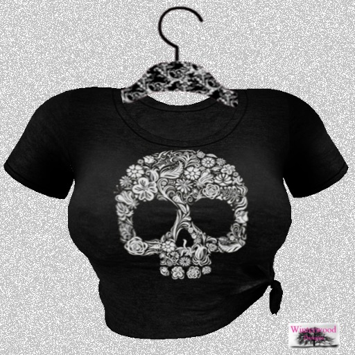 .:WinTeRwooD Designs:.Skull Knotted Tee