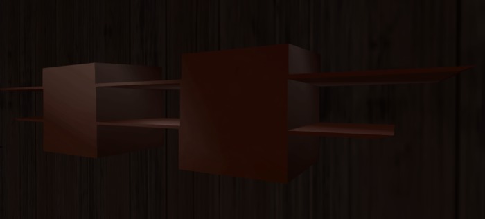 Chocolate Wing Shelves