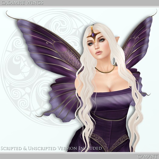 *EC* Caoimhe Wings - Purple