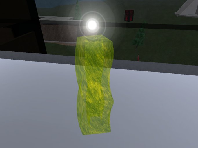 Medium Gold Flow Lamp