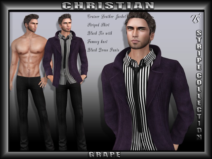 TS-Mens-Christian-#5-Grey