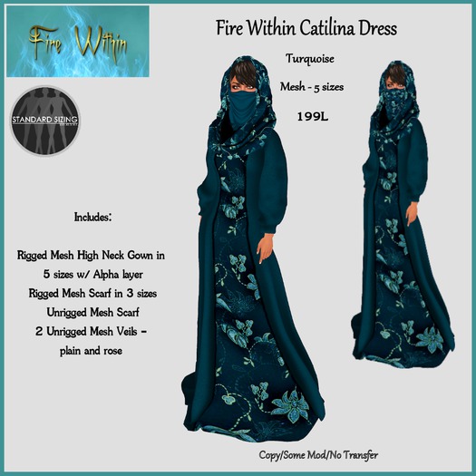 *FW* Catilina Dress - Midnight