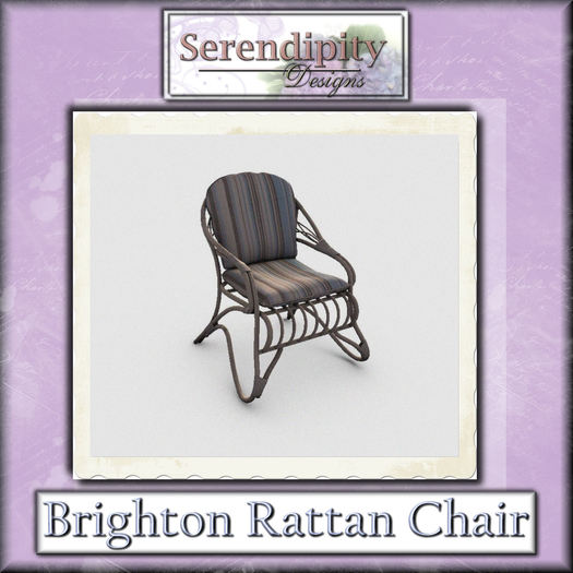 Serendipity Designs - Brighton Rattan Chair