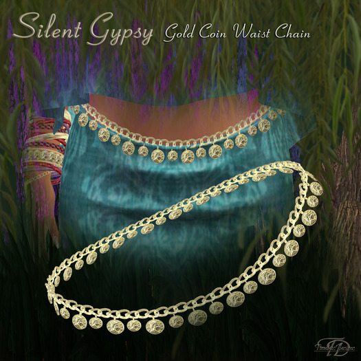 *TD* Silent Gypsy Gold Waist Chain   BX