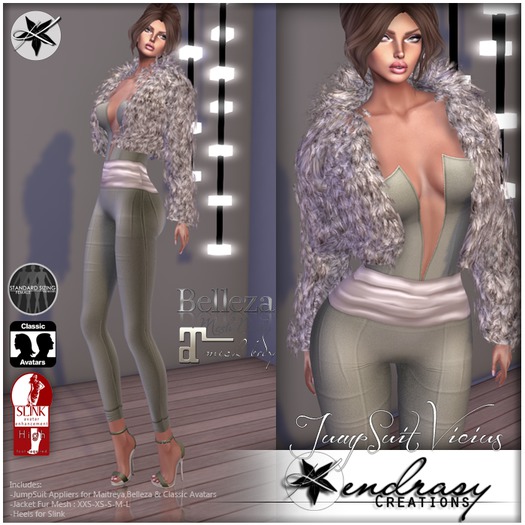 ::KC::: Jump Suit Vicus Green