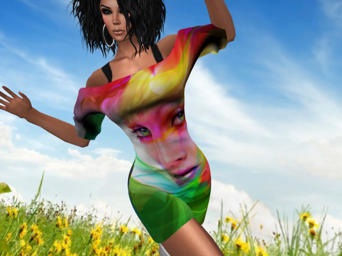 Pastel Breeze Off Shoulder Mini *drop and touch