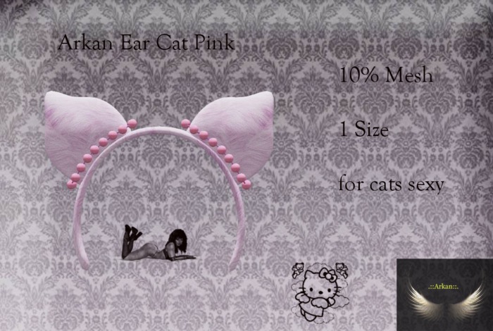 .::Arkan::. Ear Cat Pink (size)