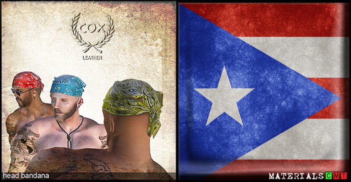 *COX* Bandana PUERTO RICO