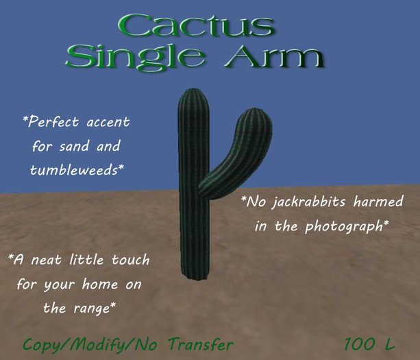 Cactus -- Single Arm