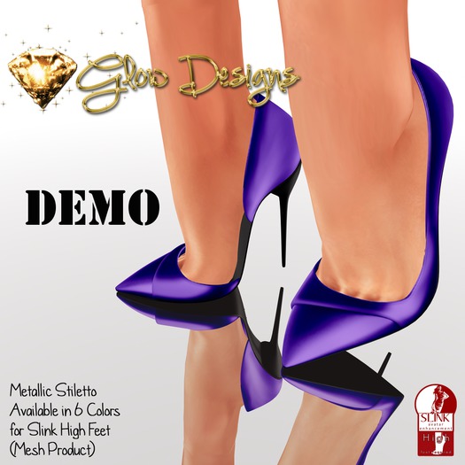 .:Glow Designs:. Metallic Stilettos DEMO