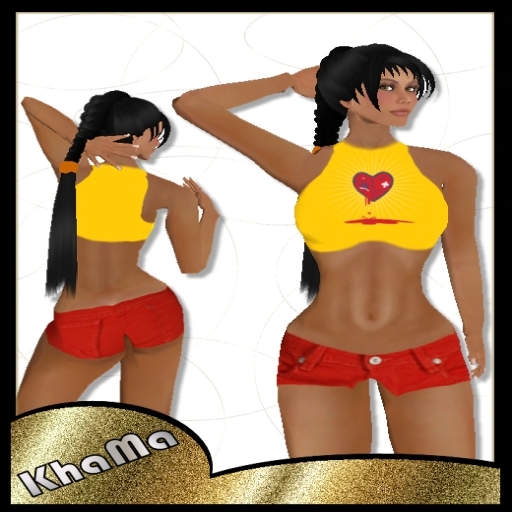 Broken Heart Shorts Set