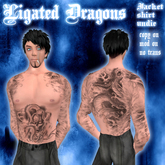 Ligated Dragons Tattoo *SnoWStylZ*