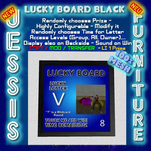 Lucky Board Black Copy Box