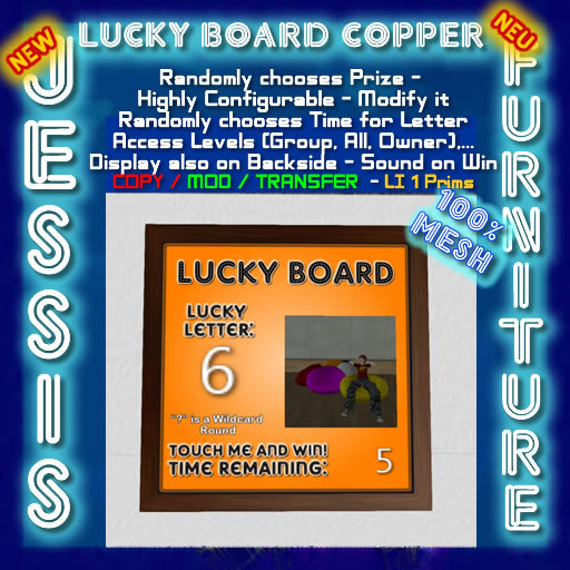 Lucky Board Black Copy Box