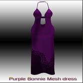 Purple Bonnie Mesh dress