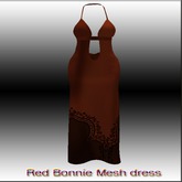 Red Bonnie Mesh dress