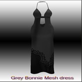 Grey Bonnie Mesh dress