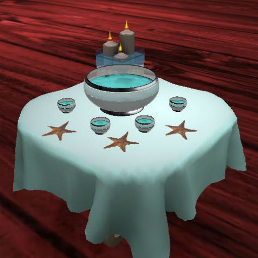 Day At The Beach Punch Table