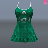 PANATHINAIKOS mini dress (MESH)