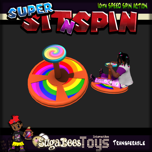 [SugaBees] [ LIFE ] Sit n Spin - Blue