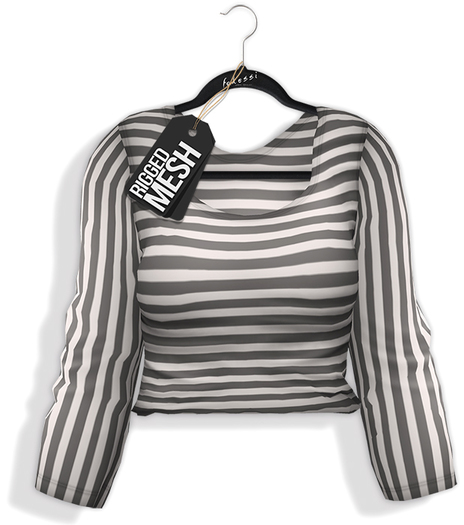 demo [ FAKESSI ] Stripey Stripe Shirt