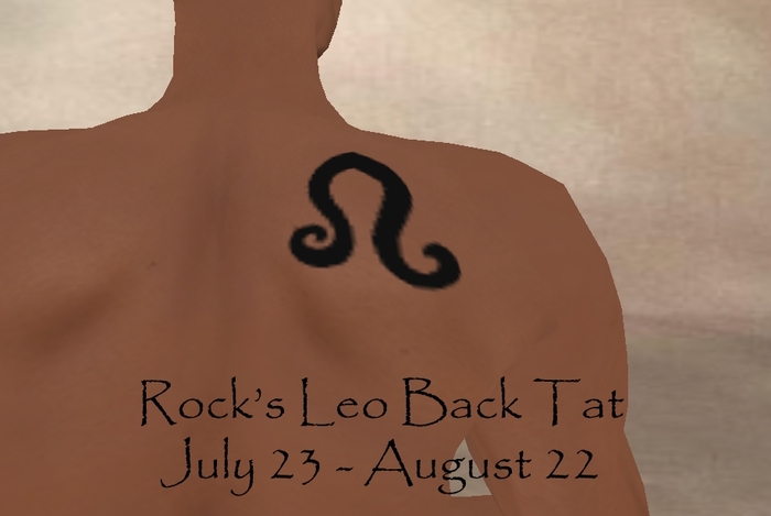 Rock's Leo Back Tat (boxed)