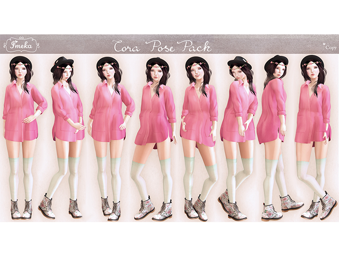 {Imeka} Cora - Pose Pack