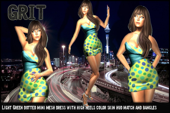 GRIT Purple Mini Dress (Bagged)