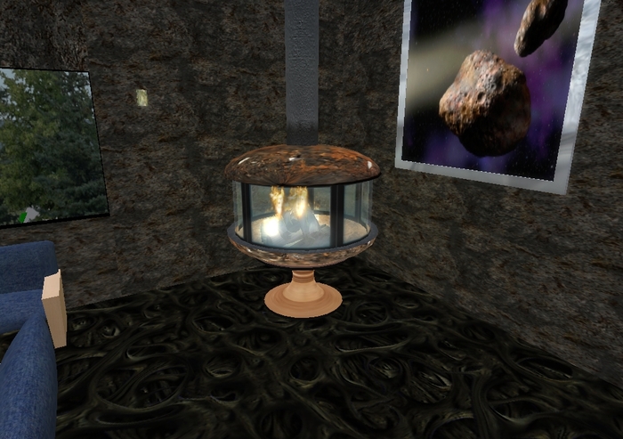 Center room Fireplace