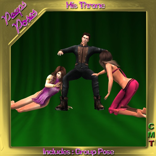 Peeps Poses Group His Throne