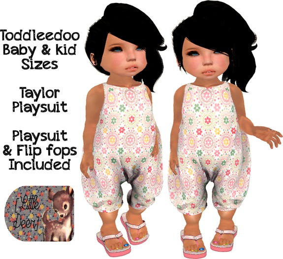 [Little Deer] Taylor Playsuit