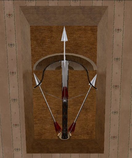 sweets Crossbow Wall Decoration