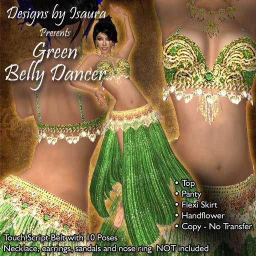 Belly Dancer Green