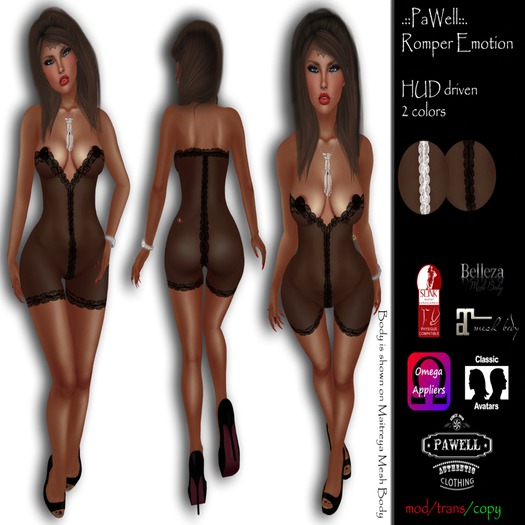 .::PaWell::. Body Romper Emotion (Wear)