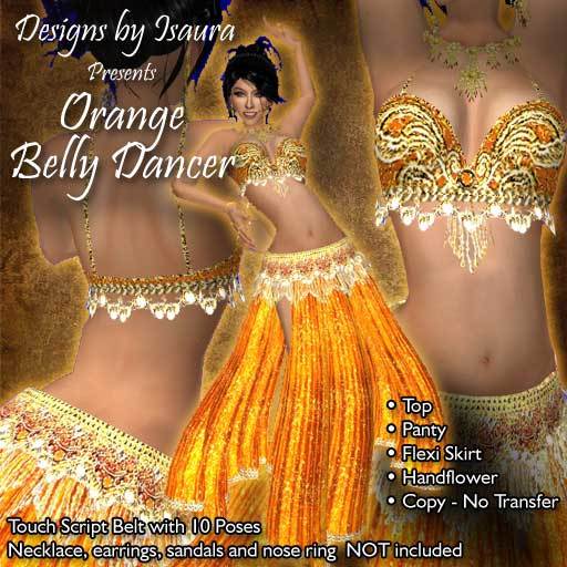 Belly Dancer Orange