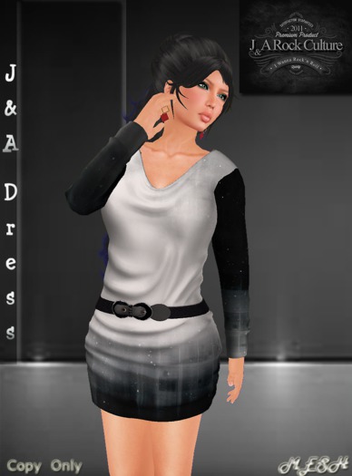 J&A Black Dress