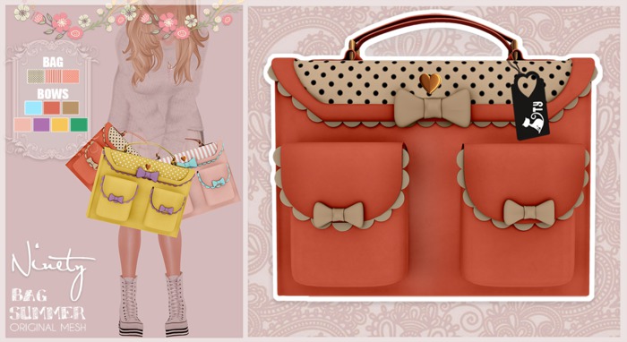 ninety - Summber Bag Salmon