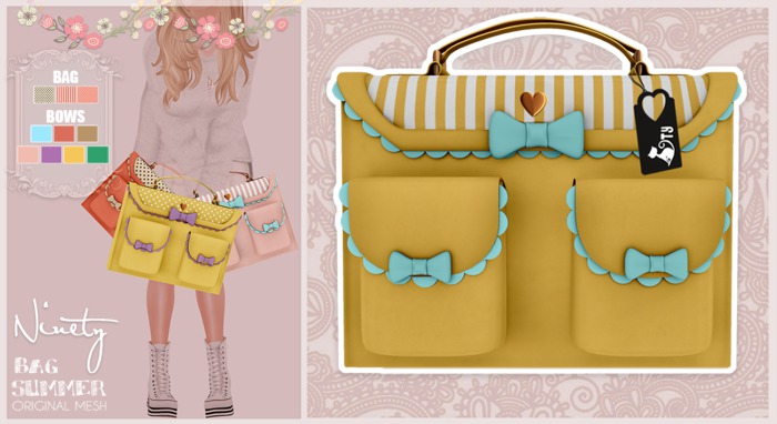 ninety - Summber Bag Yellow