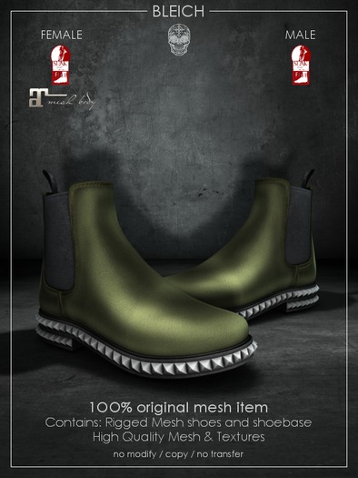 Bleich - Mesh Unisex Orion - Army