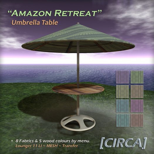 [CIRCA] Pkg - "Amazon Retreat" - Full Outdoor Set